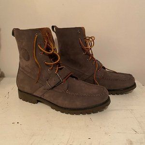 Ralph Lauren Polo Grey Suede Ranger Boot (11.5)